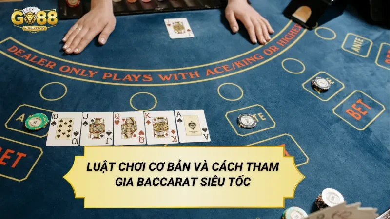 Luật Chơi Cơ Bản Và Cách Tham Gia Baccarat Siêu Tốc