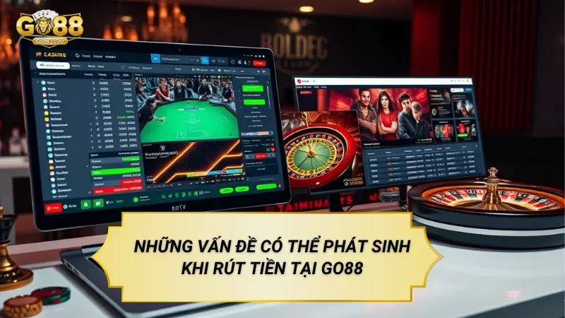 Những Vấn Đề Có Thể Phát Sinh Khi Rút Tiền Tại GO88
