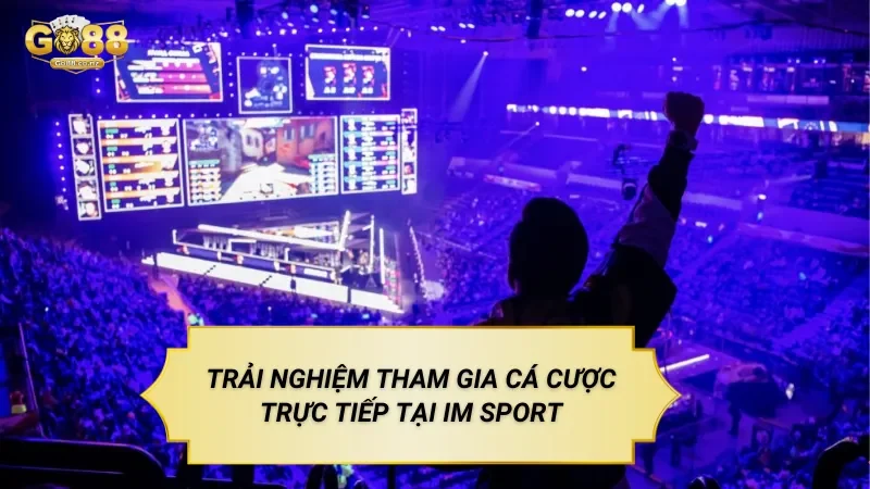 Trải Nghiệm Tham Gia Cá Cược Trực Tiếp Tại IM Sport